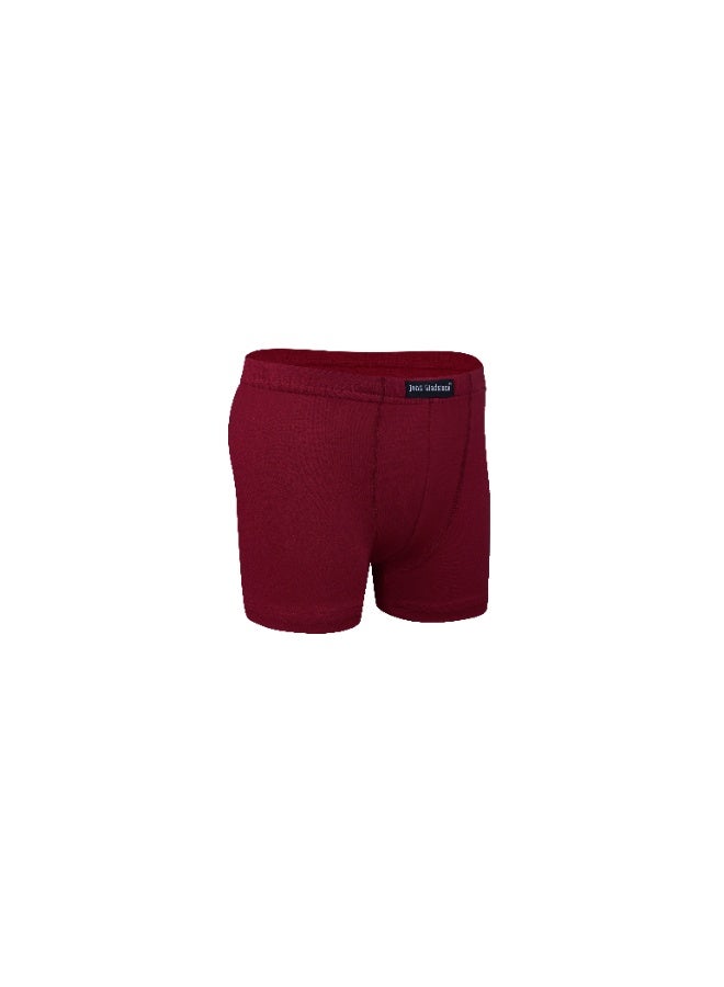 John Gladstone Boy's Boxer Plain Inner Elastic Assorted Colors Pack of 6 - Image 5